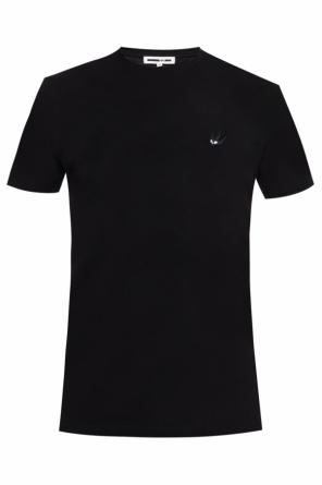 T-shirt with a swallow motif application, zdjęcie 1 T-shirt with a swallow motif application od McQ Alexander McQueen